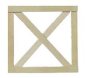 Crossbuck Fence Gate