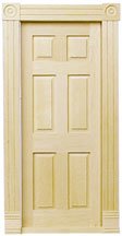 HW6025 Traditional Block & Trim Door