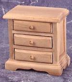3 DRAWER NIGHT STAND
