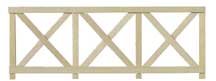 Crossbuck Fence