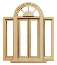 HW5049 Circlehead Double Casement Window by Houseworks