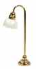 HWH2704 Large Frosted Tulip Floor Lamp by Houseworks