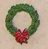 ISL2676 Christmas Wreath by Island Crafts