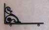 ISL2523 Black Colonial Store Sign Hanger by Island Crafts