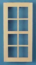HWH5023 1/2 inch scale 8-light Std. Window by Houseworks 