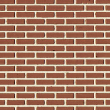 HWH8208 1/2 inch scale latex Common Brick Sheet approx. 11inch x17 inch by Houseworks 