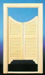 DOUBLE SWING DOOR W/ TRIM