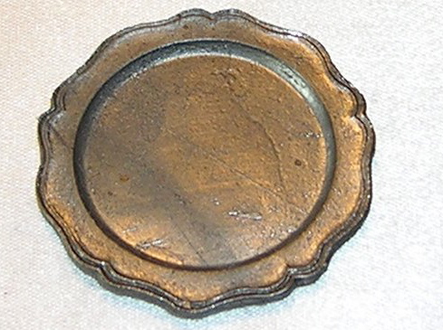 ISL0477 Tray/Revere/ Pewter Color by Island Crafts