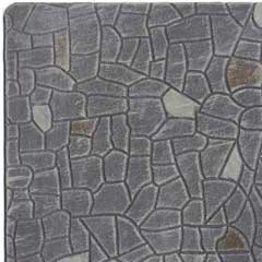 HWH7321 1/2 inch scale latex Flagstone Brick Sheet approx. 11inch x17 inch by Houseworks