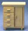 CLA10393 Oak Chest of Drawers by Classics