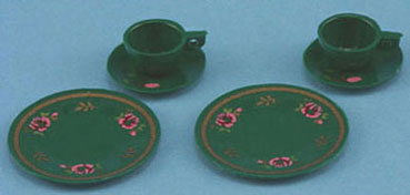 CB065G - Dinnerware Set-Green