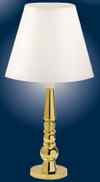 HW2576 Brass Candlestick Lamp by Houseworks 