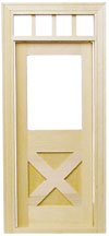 HW6012 Crossbuck Door