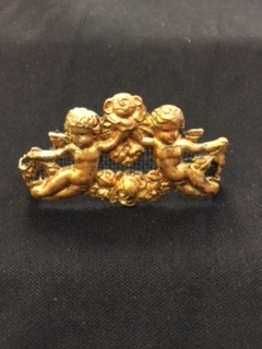 FS54 - 2 1/4" GOLD "CHERUBS"