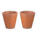HW4042 Resin Large Clay Pot by Houseworks