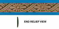 CLA78121 Embossed Trim Small Daisy by Classics 