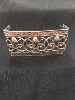 FS20 - 2" SILVER "ROPE FLEUR"