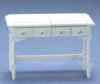 CLA10068 White Desk/Vanity by Classics