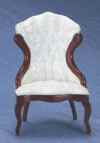 CLA10288 White Victorian Ladys Chair by Classics 