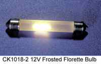 CK1018-2 12V Frosted Fluorette Bulb by Cir-Kit