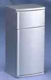 CLA10898 Silver Finish Refrigerator by Classics