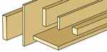 CLA73330 Stripwood 3/4 inch x 3/4 inch by Classics