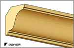 CLA70303 3/16 inch Cornice/Crown Molding by Classics